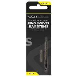 Avid Carp Outline Flecktone Ring Swivel Bag Stems